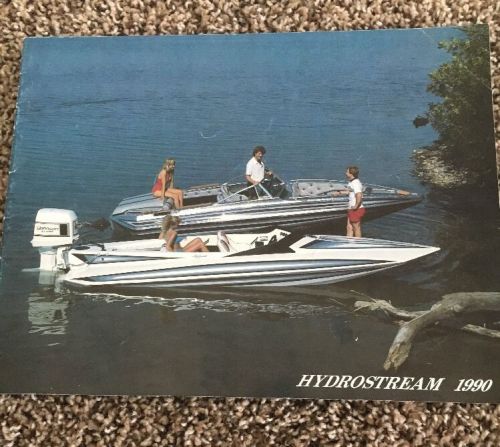 Vintage 1990 hydrostream sales brochure