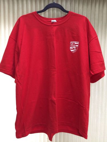 Porsche red tee shirt size xxl