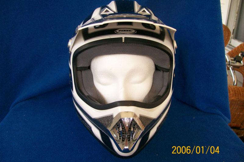 Kbc dirt bike helmet motorcycle atv full face  ( small )