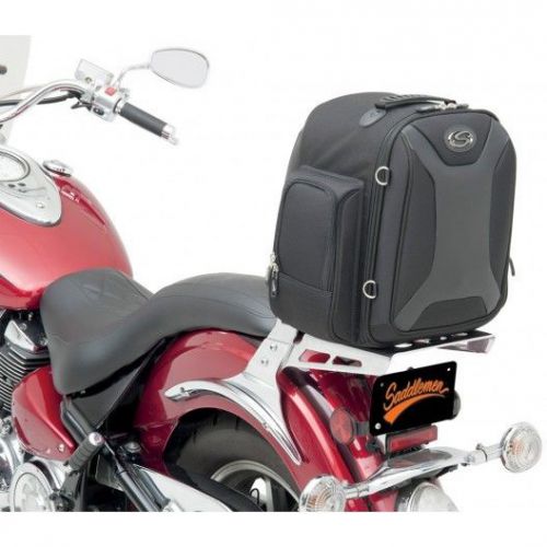 Saddlemen ftb1500 sissy bar bag motorcycle luggage fits harley &amp; metric new