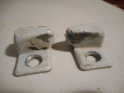1948-1955 dodge pickup door latch guides, set of two