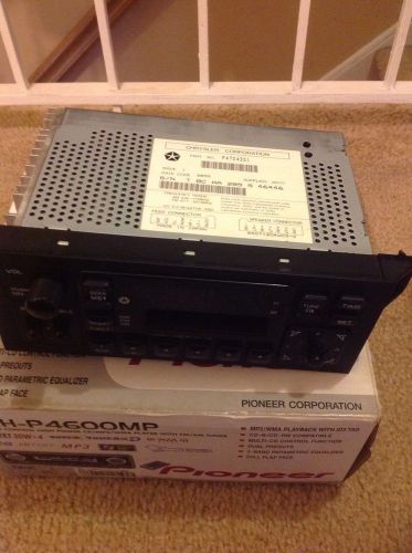 Dodge jeep chrysler cassette radio player