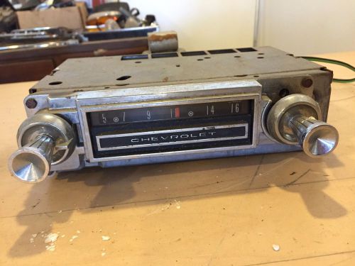 Chevrolet vintage radio delco ds-503 gm 315 with speaker