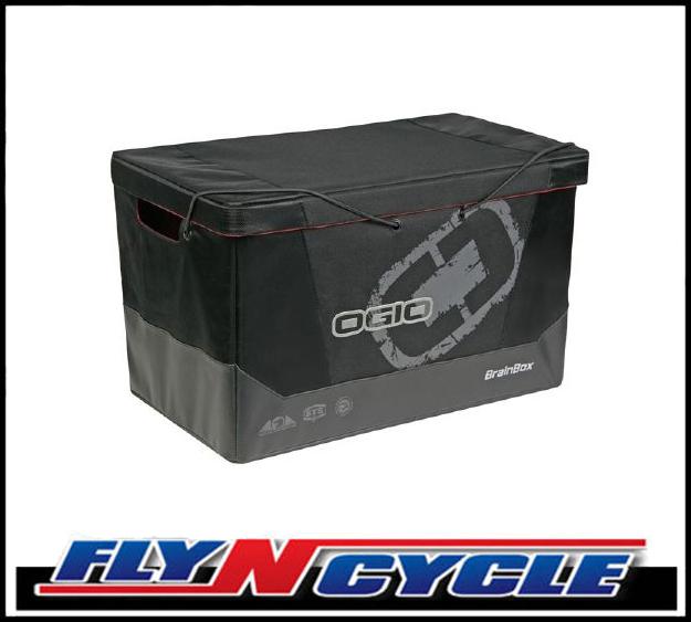 New ogio brain box stealth motorcycle luggage gear bag helmet case