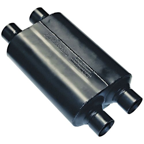 Flowmaster super 40 series exhaust muffler 2.5&#034; dual inlet / 2.5&#034; dual outlet