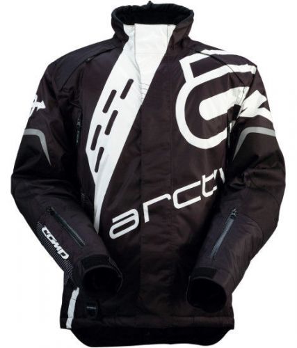 Arctiva comp s6 mens insulated snowmobile jacket black/white