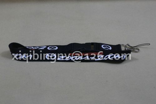 Car lanyard neck strap key chain silk high quality 22 inch keychain j15