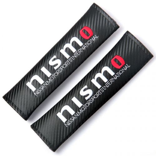 2pcs nissan nismo car seat belt cover pads shoulder cushion for nissan free ship
