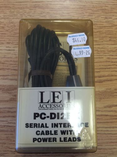 Pc-d12bk serial interface cable w/ leads lei