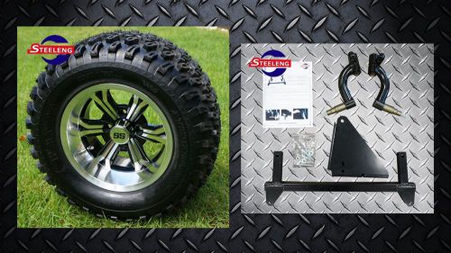 Yamaha drive (g29) golf cart 6&#034; lift kit + 12&#034; wheels and 23&#034; all terrain tires