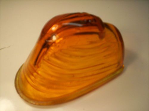 Nos amber glass kd517 cab marker lens