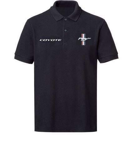 Mustang coyote quality polo shirt