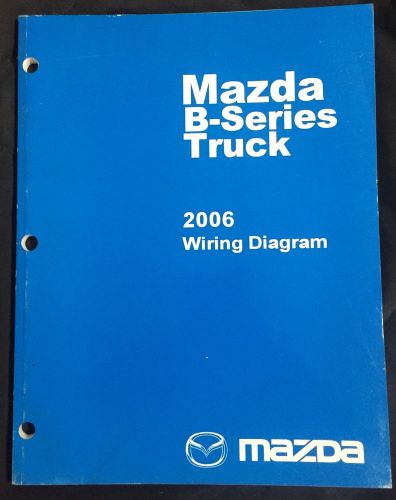 2006 mazda b-series truck factory oem wiring diagram manual