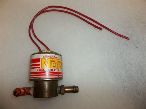 Nos brand fuel cheater solenoid #16050 (used)