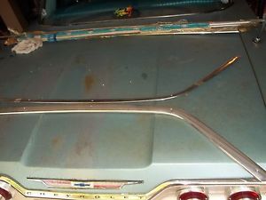 1962 63 64  chevrolet impala interior headliner trim moldings l&amp;r