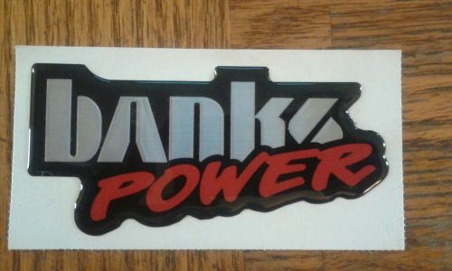 Banks power sticker decal,  free prosport badge