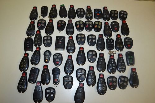 Locksmith lot of 58 cadillac chevy ford misc keyless remotes