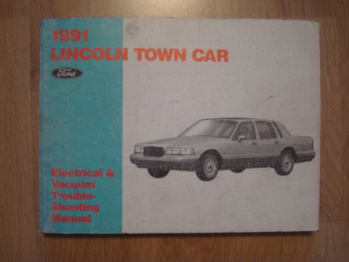 1991 lincoln town car electrical and vacuum troubleshooting manual