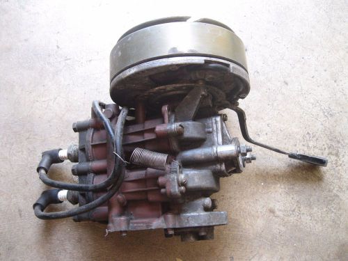 1952-1954 evinrude lightwin 3 hp motor magneto flywheel johnson model 3012