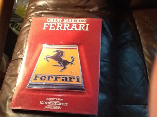 Ferrari hard cover book