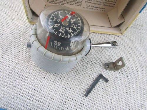 Vintage 1957 taylor grey navigator compass no 2957 in box