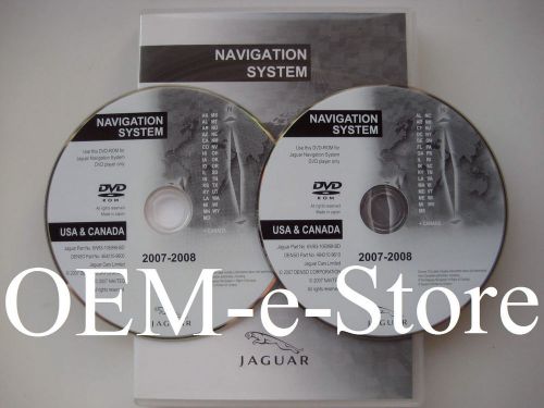 2007 2008 2009 jaguar xk xkr coupe &amp; convertible navigation dvd map east / west