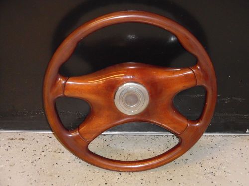 Peterbilt wood grain steering wheel