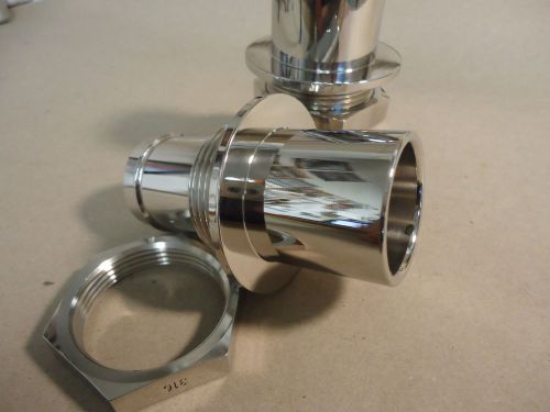 Two  -20 marine  water dumps look like mini exhaust tips solid stainless