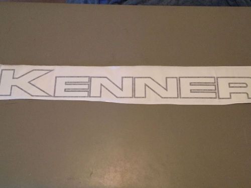 Kenner boat decal