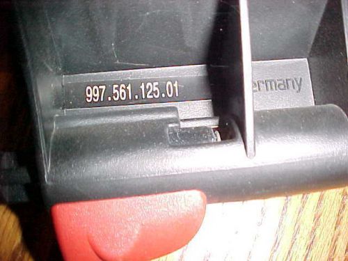 1999-2012 porsche carrera 911 996 997 windscreen defelector oem factory