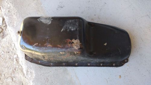 1987 corvette oil pan