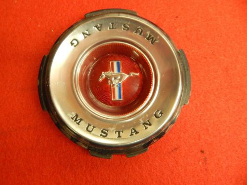 1 used 67 ford mustang wheelcover spinner center emblem logo  #c7za-1137-a