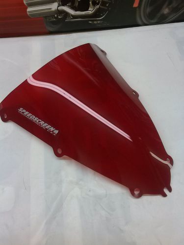 Windscreen for yamaha yzf1000r1  98-99 - red