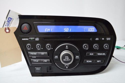 2010 11 12 honda insight am/fm radio cd mp3 player 39100-tm8-a01 tested u43#004