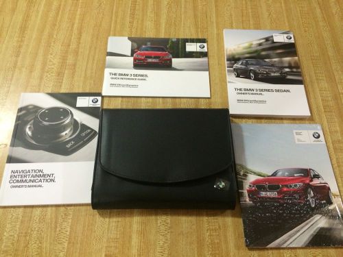 2012 bmw 3 series sedan owner manual ( free shipping )