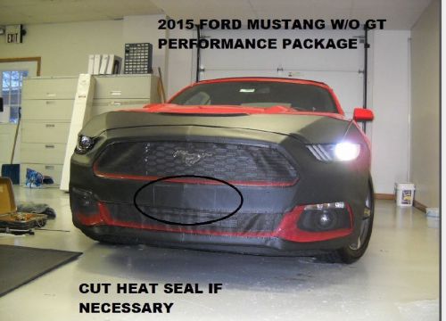 Lebra front end mask cover bra fits 2015-2016 mustang without gt perf. package