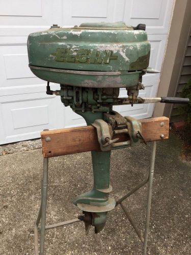 Vintage elgin outboard motor