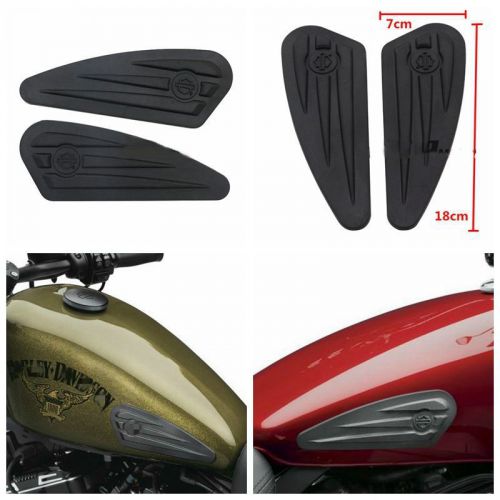 Harley soft tail 500/750/883/48 motorcycle fuel tank grip knee rubber pad