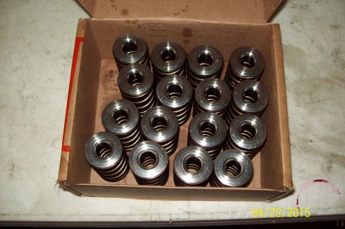 Roller valve springs with titanium retainers