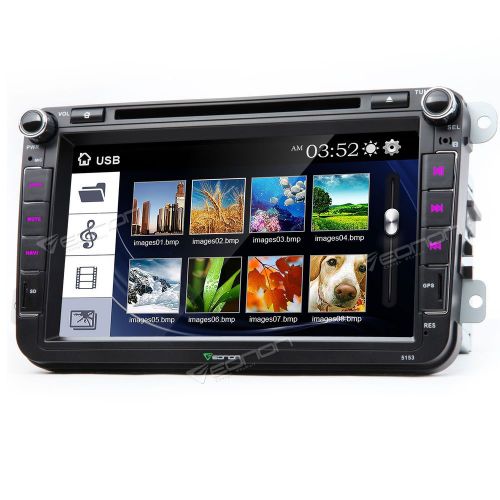 D5153zu 8&#039;&#039; car cd dvd mp3 gps player radio stereo touch screen for volkswagen g
