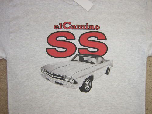 El camino ss t-shirt- 68-69 gm-chevelle- m-l-xl-xxl