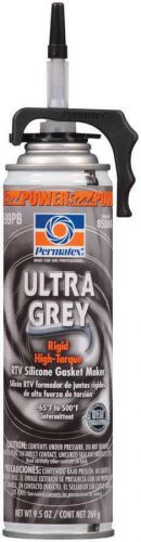 Permatex ultra grey silicone sealant 8.50 oz aerosol p/n 85084