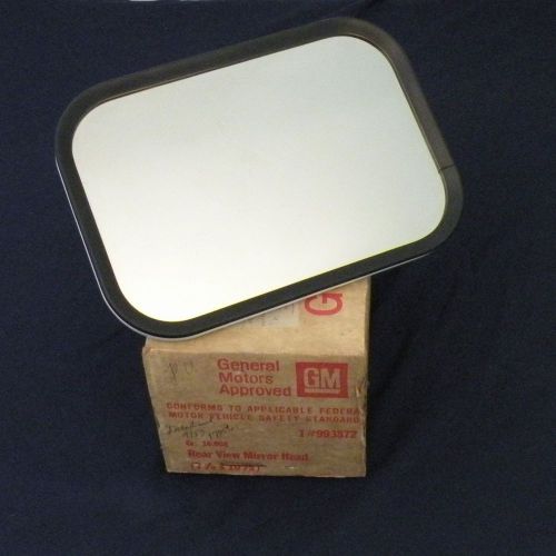 B] nos 60-66 or 73 chevy truck outside rear view mirror head *painted* gm 993872