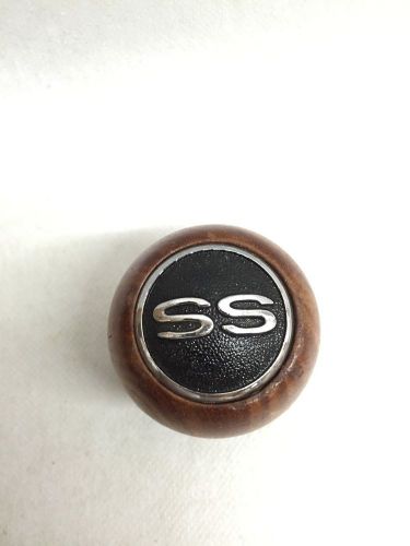 Vintage chevrolet camaro ss cal custom woody gear shift knob