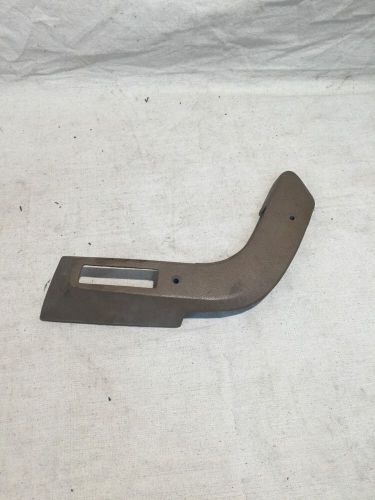 Mopar challenger, cuda, charger bucket seat hinge cover right pass. seat 2942710