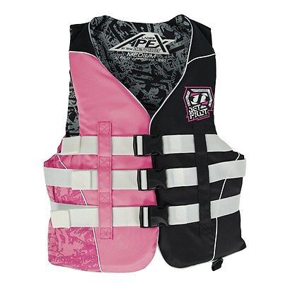 Yamaha womens apex nylon pfd pink small