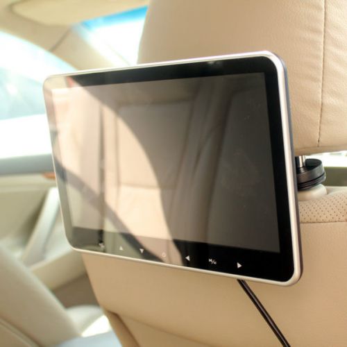 Car 10 inch headrest monitor mp4 mp5 media player fm transmittedr sd usb hdmi