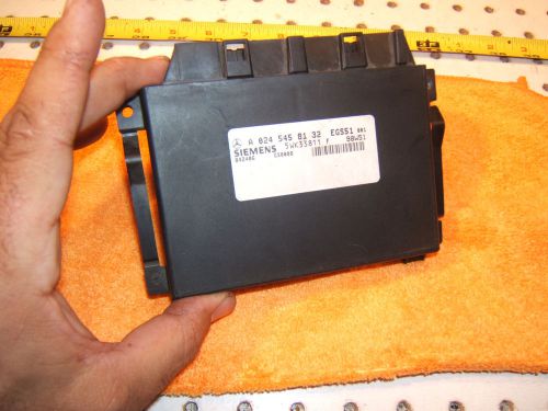 Mercedes 2000 c230k siemens auto transmission controller 1 computer,a0245458132