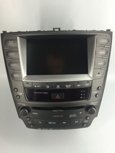 Lexus is250 is220 is350 navigation klima radio cd mark levinson surround system
