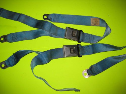 1965 66 67 gm deluxe carriage seat belts original nice gto 442 chevelle